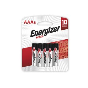 Pila Aaa Energizer Max Bp8 Con 8 E92Bp-8
