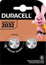 PILA 2032 DURACELL ALCALINA 3V C/2
