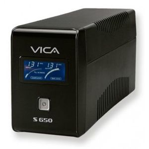 No-Break Vica S650, 650 Va, 360 W, Negro, Hogar Y Oficina S650
