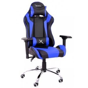 Silla Para Gamer Xzeal Xz10, Gamer, Asiento Acolchado, Negro/Azul, Pvc Alto Desempeño Zxsxz10A