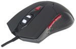 Manhattan 176071 ratón Ambidextro USB tipo A Óptico 2400 DPI