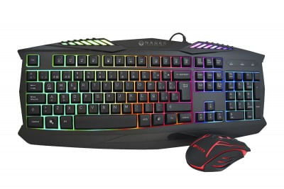 Kit de teclado y mouse gaming Naceb Technology NA-617