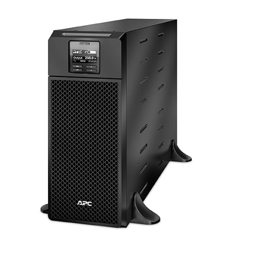 25520 - APC SRT6KXLT sistema de alimentación ininterrumpida (UPS) Doble conversión (en línea) 6000 VA 6000 W 6 salidas AC