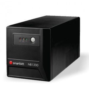 No-Break Smartbitt, 1200 Va, 600 W, Negro, Hogar Y Oficina Sbnb1200