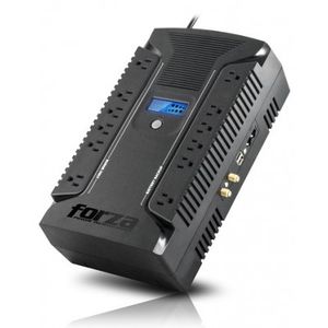 No-Break Forza Ht-1000Lcd, 1000 Va, 500 W, Negro Ht-1000Lcd
