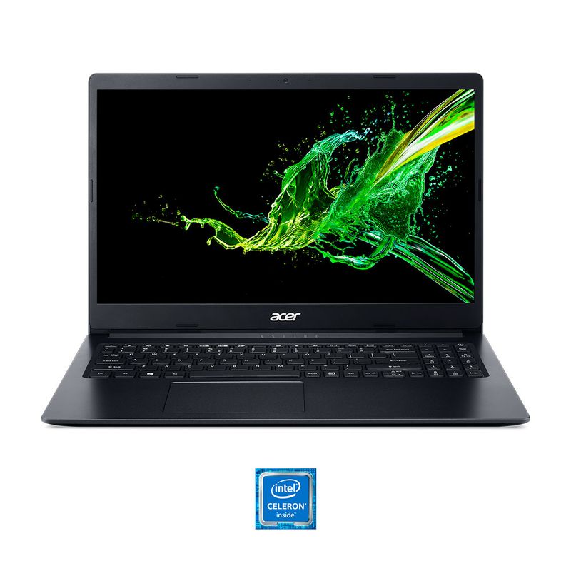 LAPTOP ASPIRE 3 A315-34-C9YR 156" CELERON N4020, 4GB, 500GB, WIN 10 HOME