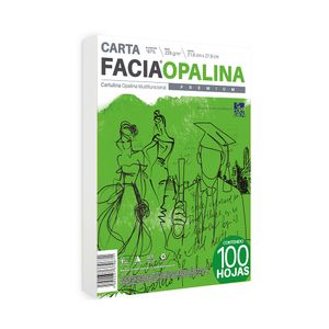 Cartulina Opalina Carta Blanca Copamex Con 100Hjs A6007225011Aofc