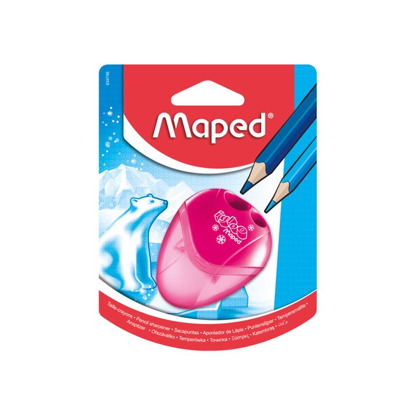 SACAPUNTAS CON DEPOSITO GRANDE IGLOO 2 ORIFICIOS BLT