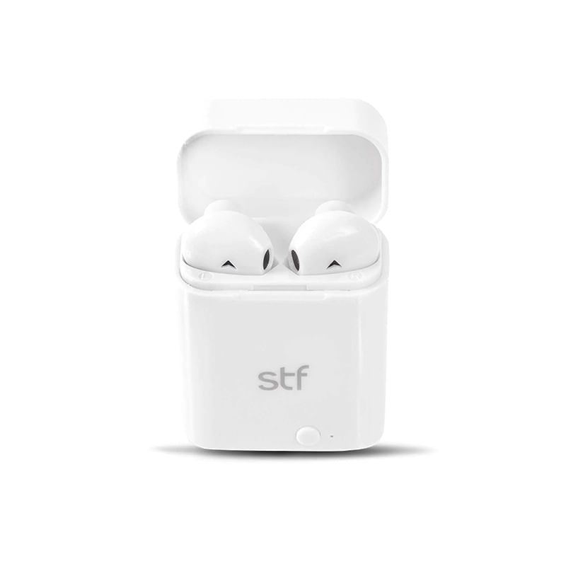 AUDIFONOS INALAMBRICOS BLUETOOTH TRUE WIRELESS POLUX 25 BLANCO