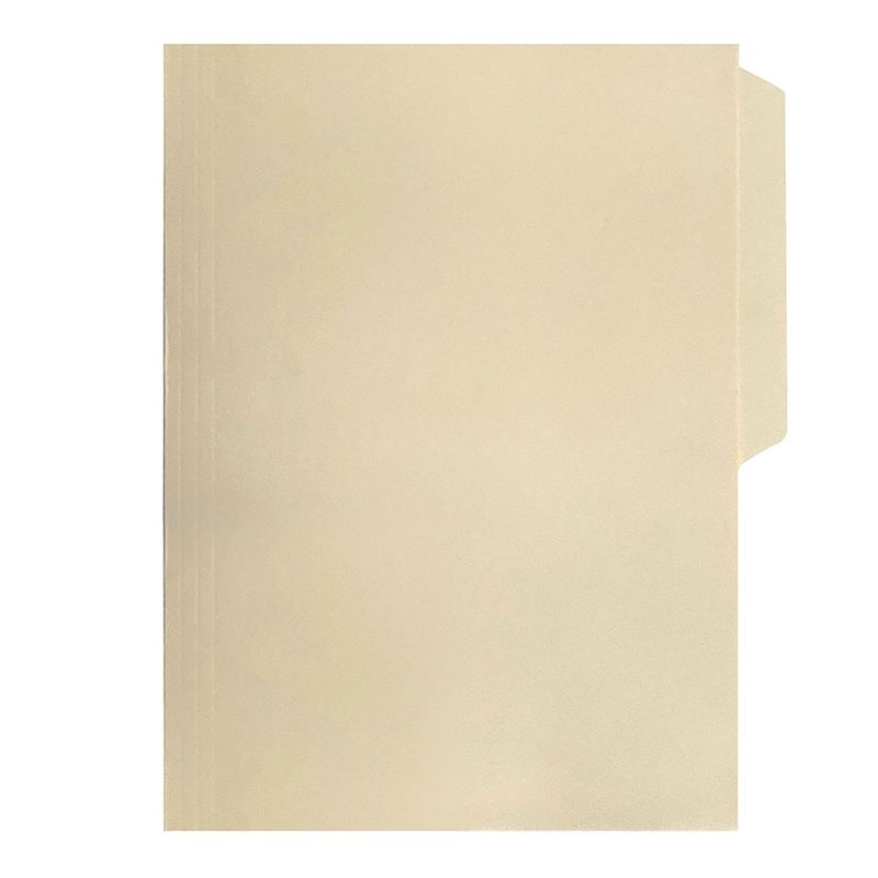 FOLDER CARTA CREMA CON 100 PZAS