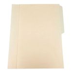 FOLDER OFICIO CREMA CON 100 PZAS