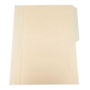 Folder Oficio Crema Con 100 Pzas M758 1/2