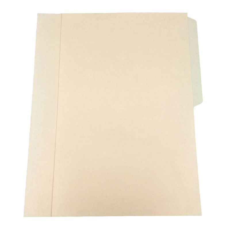 FOLDER OFICIO CREMA CON 100 PZAS