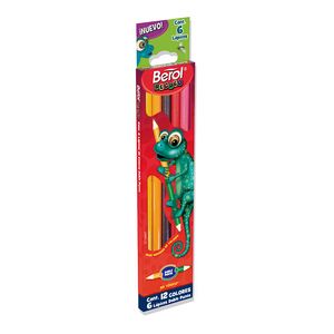 Lapices De Color Doble Punta 6X12 Recreo 2118567