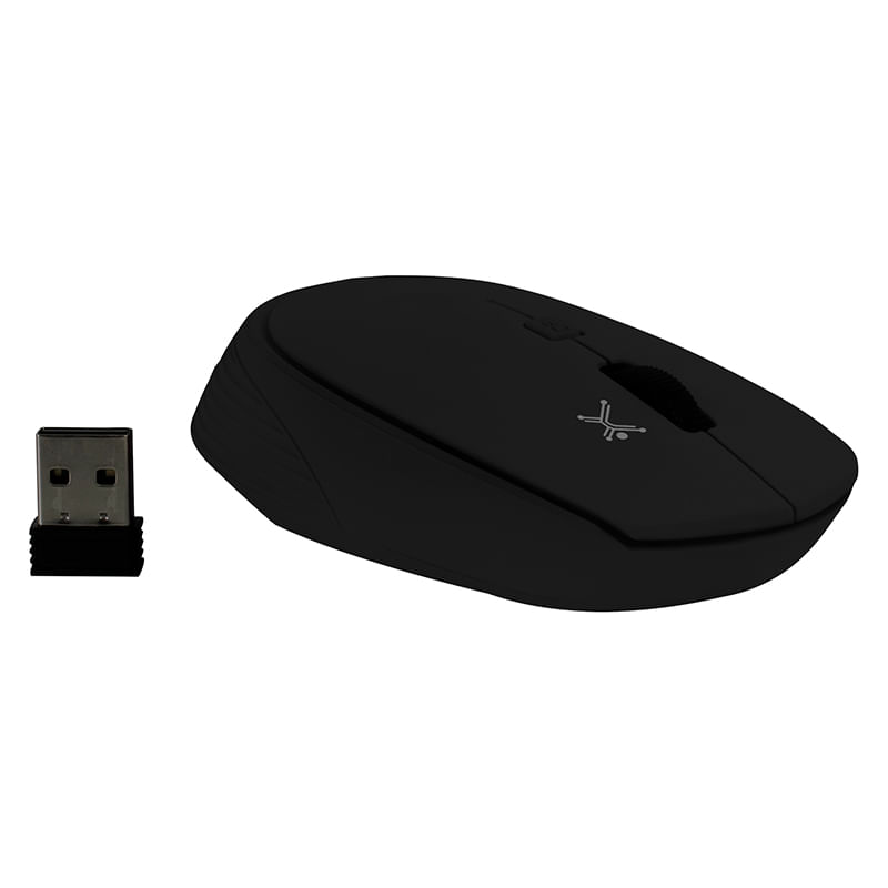 MOUSE INALAMBRICO OPTICO ROOT NEGRO