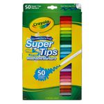 PLUMONES SUPER TIPS SURTIDOS CON 50 CRAYOLA