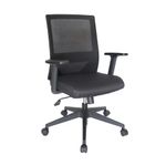 SILLON EJECUTIVO RESPALDO ALTO MALLA NEGRO BOSSE