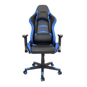 SILLON GAMER 5 VINIPIEL NEGRO CON AZUL OFFIHO GAMER 005