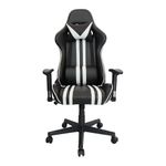SILLON GAMER 4 VINIPIEL NEGRO CON BLANCO OFFIHO