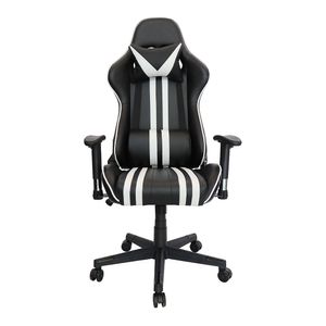 SILLON GAMER 4 VINIPIEL NEGRO CON BLANCO OFFIHO GAMER 004