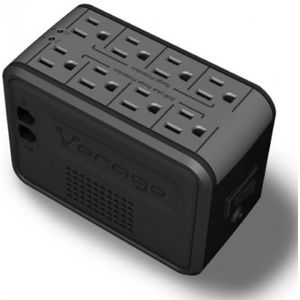 Regulador Vorago, 8, Negro, Hogar, 1000 Va Avr-100
