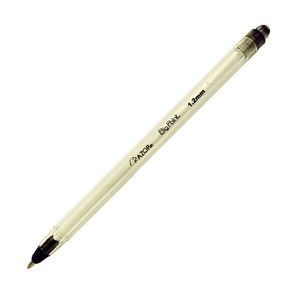 Boligrafo Big Point Negro Barril Transparente 301.6880Ne