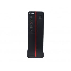 Gabinete Evotec Viena Slim, Gabinete, M-Atx, Negro, 600 W Ev-1011