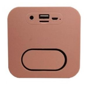 Bocina Inalámbrica Highlink Color Rosa, Radio Fm, Lector Usb, Lector Micro Sd, Batería Recargable, Portátil, Ligera 7500464196552