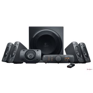 Bocina Logitech Z906, 5.1, 500 W, Negro 980-000474