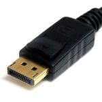 ADAPTADOR DE VIDEO DISPLAYPORT A VGA, RESOLUCION HASTA 1920X1200