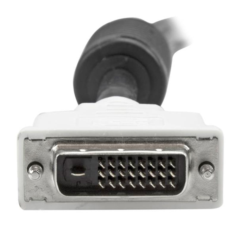 CABLE DVI MACHO A MACHO DE 18 M, COLOR NEGRO