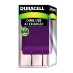 ADAPTADOR DE CORRIENTE USB 21 AMPERES DURACELL