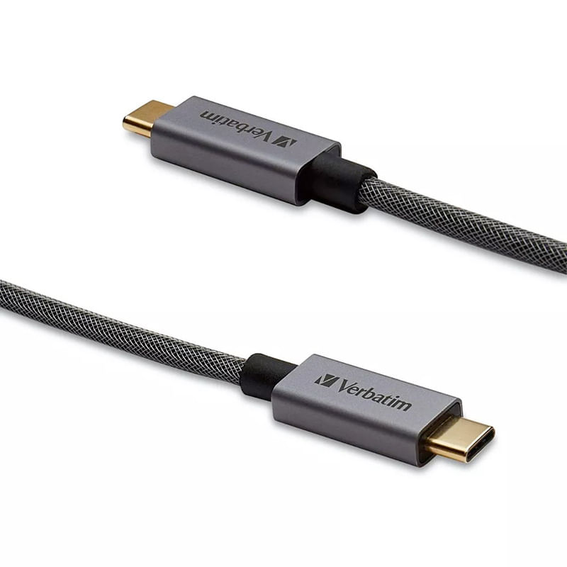 CABLE USB TIPO C A USB TIPO C 12M NEGRO TRENZADO