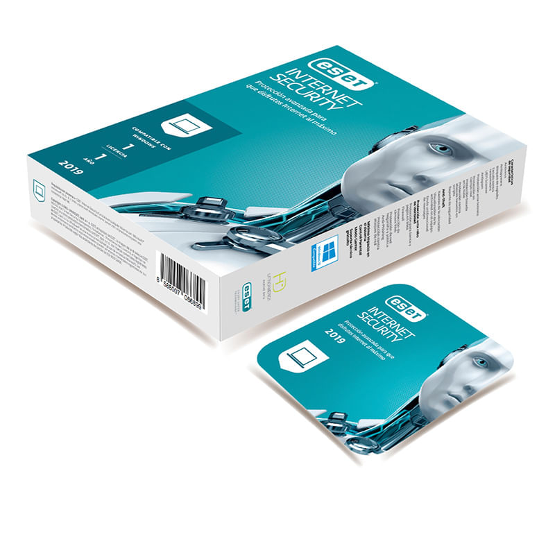 ANTIVIRUS ESET INTERNET SECURITY 1 USUARIO 2019