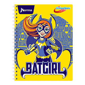 CUADERNO PROFESIONAL 100H RAYAS SUPERHERO GIRLS