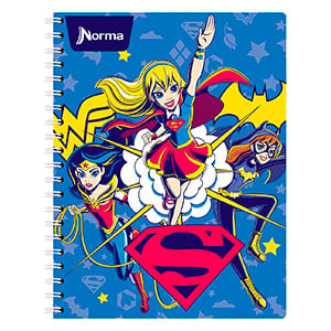 CUADERNO PROFESIONAL 100H RAYAS SUPERHERO GIRLS