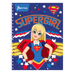 CUADERNO PROFESIONAL 100H RAYAS SUPERHERO GIRLS