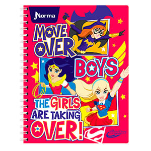CUADERNO PROFESIONAL 100H RAYAS SUPERHERO GIRLS