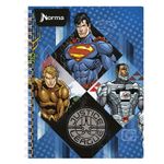 CUADERNO PROFESIONAL 100H RAYAS JUSTICE LEAGUE