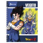 CUADERNO PROFESIONAL 100H RAYAS DRAGON BALL Z