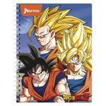CUADERNO PROFESIONAL 100H RAYAS DRAGON BALL Z