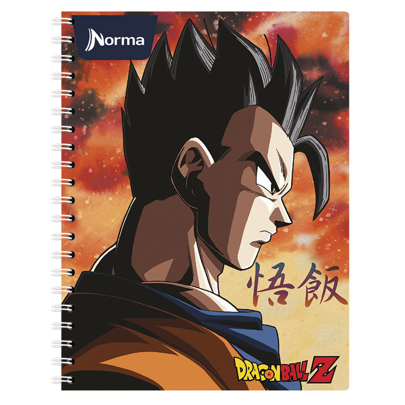 CUADERNO PROFESIONAL 100H RAYAS DRAGON BALL Z