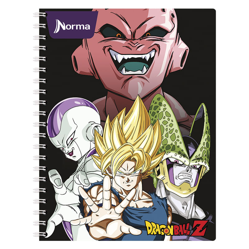 CUADERNO PROFESIONAL 100H RAYAS DRAGON BALL Z