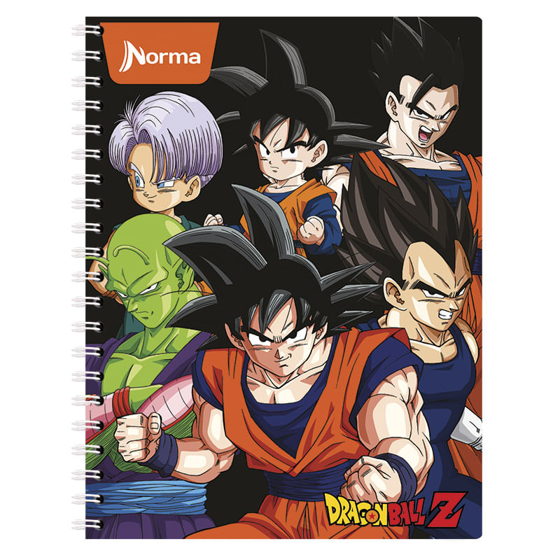 CUADERNO PROFESIONAL 100H RAYAS DRAGON BALL Z