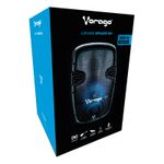 BAFLE DE 15" KARAOKE BLUETOOTH INCLUYE 2 MICROFONOS Y TRIPIE,NEGRO