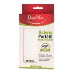 BATERIA PORTATIL DE 4000 MAH, 1 USB 24A, 1USB 14