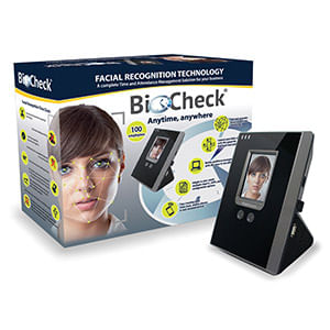 RELOJ CHECADOR DE RECONOCIMIENTO FACIAL PARA 100 REGISTROS