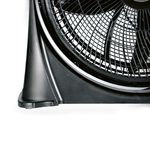 VENTILADOR DE PISO 20" ASPAS-REJILLAS DE PLASTICO,NEGRO