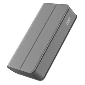 Bocina Portatil Bluetooth Recargable Hasta 10 Horas, Auxiliar 3Wx2, Funda Gris Ts006Ba/Saat