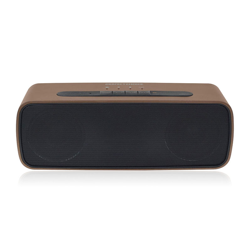 BOCINA BLUETOOTH PORTATIL NORDIC NEGRA/CAFE